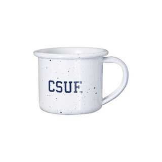 Neil Mini Campfire Mug Ornament- white